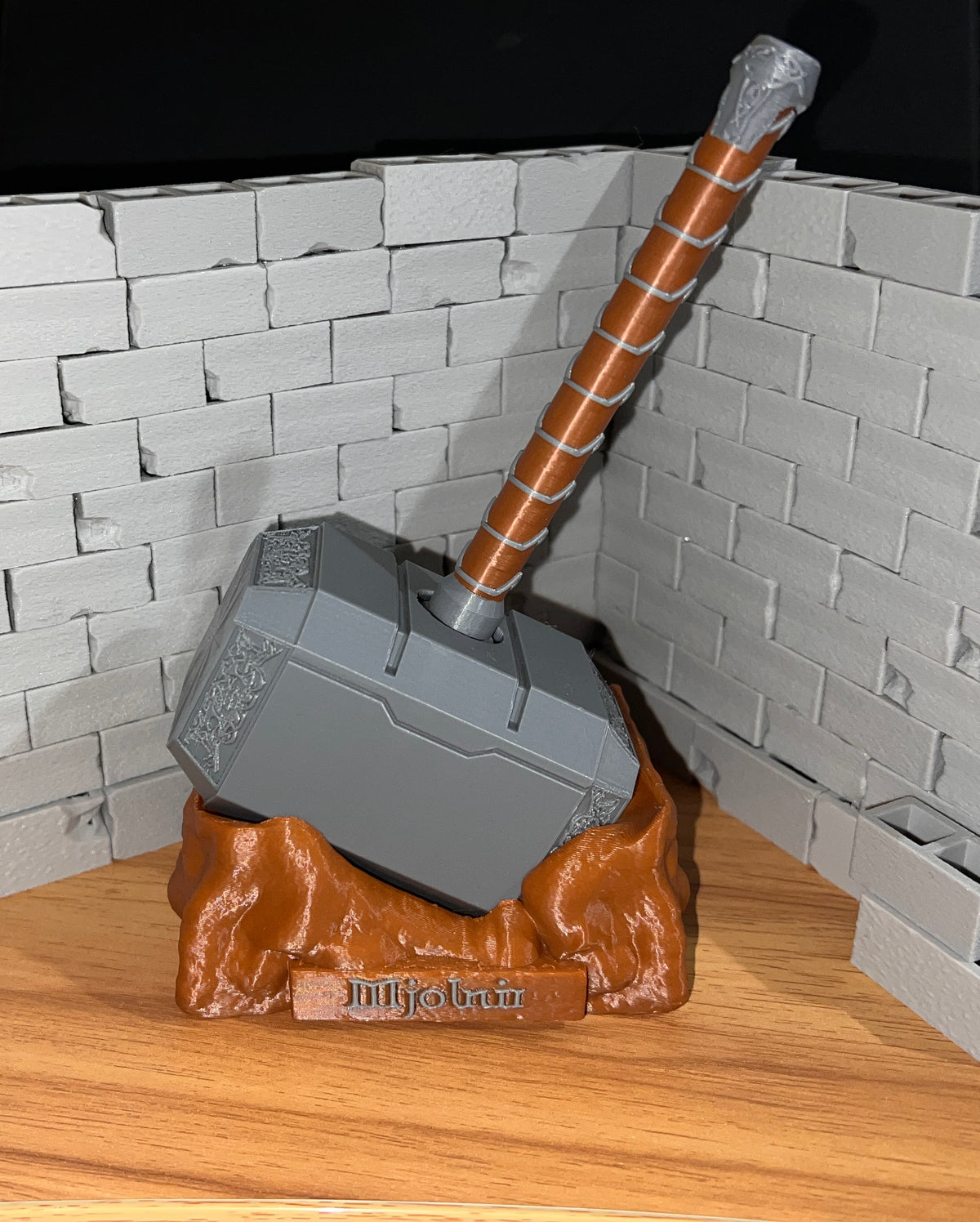 Thor Hammer Pen Holder