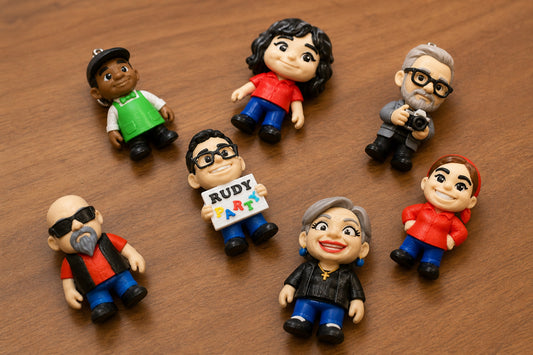 Custom Created Mini ME Keychain